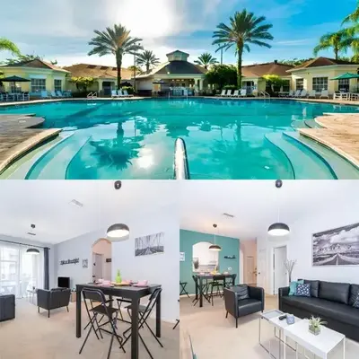 Beautiful Resort 3 Bedrooms Condo Near Disney
