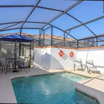 5BR Private Pool Resort Amenities Near Disney