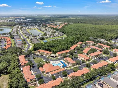 an aerial view of a resort at Cozy Kissimmee Hideaway in Kissimmee
