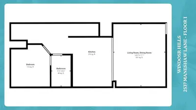 a diagram of a floor plan of a house at MSW2537 Windsor Hills Resort Vacation Townhome in Orlando