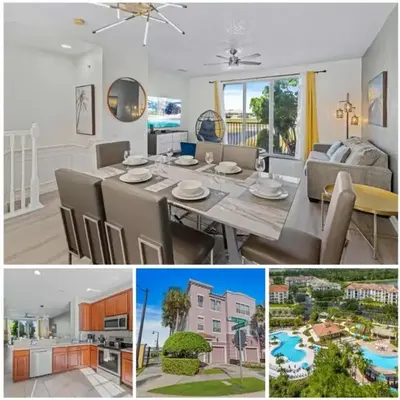 8036 Spacious Fresh 3BR3.5BA at Vista Cay 133