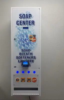 a sign for a soap center with a car and water at Condo-Free Shuttle-Disney-Universal Epic in Orlando