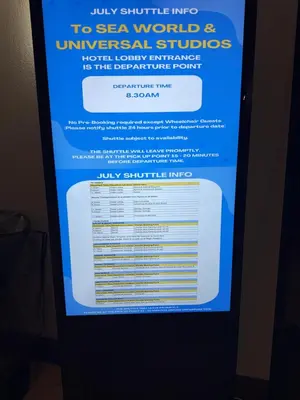 a sign on the side of a vending machine at 110 - Next to Disney - Pool in Orlando