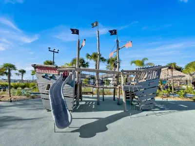a slide at a playground at a resort at 4238 Paragraph in Kissimmee