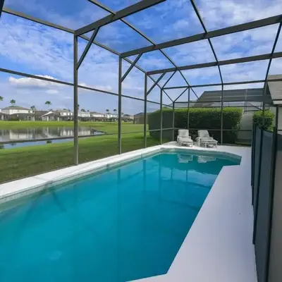 Casa 5 Quartos Vista Lago – Perto da Disney!