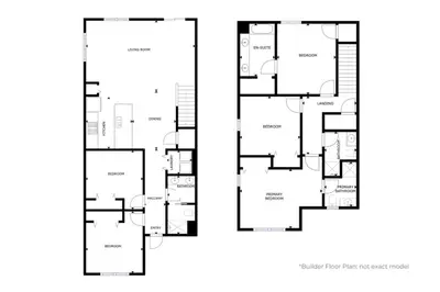 a floor plan of a house at Casa Disney 5 Quartos c/ Piscina – 13 Pessoas in Kissimmee