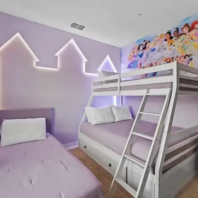 Disney Getaway Private Pool Themed Bedrooms. Book Now WLV83