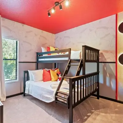 Disney Getaway Private Pool Themed Bedrooms. Book Now PG54