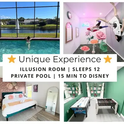 [Popular Illusion Home] •Waterfront Private Pool