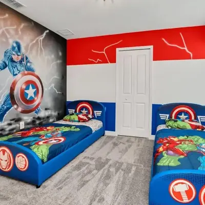 Last Minute Disney Private Pool Hot Tub Game Room Themed Bedrooms. Book Now SLR551