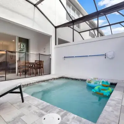 TR17226BD - 4 bedr w/pool - 10 guests Near Disney