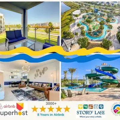 4731#201- 3BR Condo 10min Disney 2 WaterParks