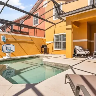 Family Resort Getaway w Pool & Patio near Disney