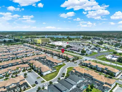 an aerial view of a city with buildings at TVPM-4981WA/SL in Kissimmee