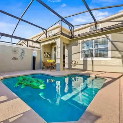 Gorgeous 5Bd w Pool & Lazy River at Storey Lake 4989