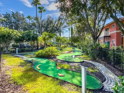 a miniature golf course at a resort at Elegant Emerald Island – Near Disney in Kissimmee