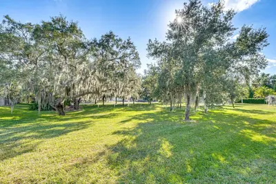 a row of trees in a field with grass at Modern Resort Getaway 9 Mi to Disney Parks! in Kissimmee