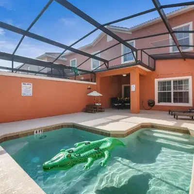 Paradise 4Bd w Private Pool & Waterpark 8951