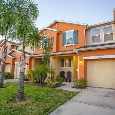 Family Friendly 4 Bedrooms with GameRoom close to Disney in Compass Bay 5103