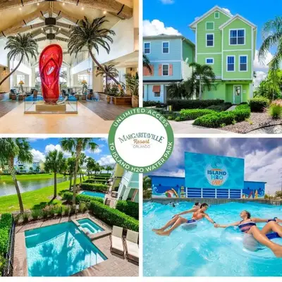 The Lime Life Cottage Near Disney With Margaritaville Resort And Island H20 Waterpark Access - 8056Sh
