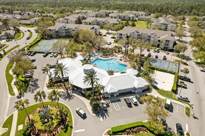 an aerial view of a resort with a pool at Windsor Palms 3BR FUN Retreat, Pool, Near Disney in Kissimmee