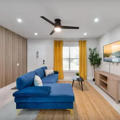 Downtown Home with Basketball