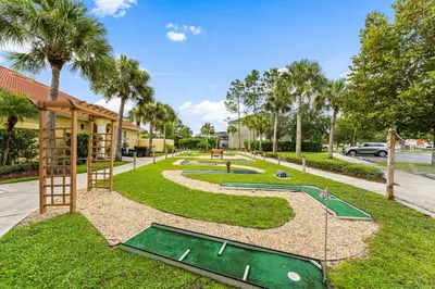 a playground with a bunch of miniature golf courses at 213 Hideaway Beach way in Kissimmee