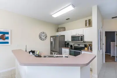 a kitchen with a sink and a counter top at Ev4550 - Bella Vista Haven in Kissimmee