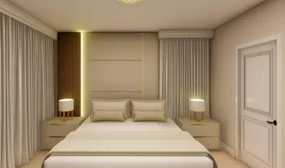 a bedroom with a large bed with two lamps at 2026 NEW 12Bedrooms12Bathroom At Paradiso Grande in Orlando