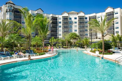 a pool at the resort at The Grove Resort & Water Park Orlando in Orlando
