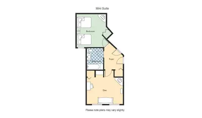 a floor plan of a house at Star Island Resort and Club - Near Disney in Kissimmee