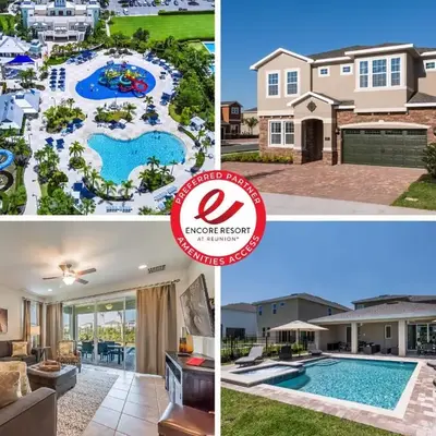 Elegant Home Near Disney With Private Pool And Waterpark & Resort Access At Encore Resorts Reunion - 391Fl