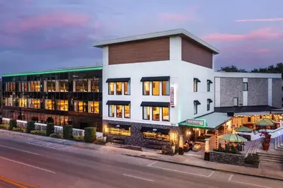 a rendering of the front of a hotel at The Delaney Hotel in Orlando