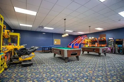 a play room with a pool table and a pool table at 8937CP-SVH in Kissimmee