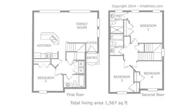 Gallery image of Encantada Rose - a 4 bed townhouse near Disney in Kissimmee