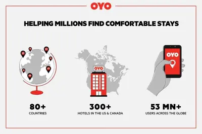 a map of the world with a cell phone and a house at OYO Hotel Orlando Airport in Orlando
