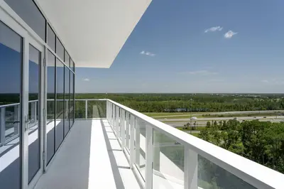 a view from the balcony of a building at JW Marriott Orlando Bonnet Creek Resort & Spa in Orlando