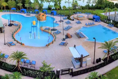 an image of a large pool at a resort at Wyndham Lake Buena Vista – Disney Springs® Area in Orlando