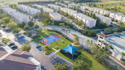 an aerial view of a park in a city at DISNEY PARKS- International Dr - Orlando Luxury Condominium- Fully Equipped - 3bed & 2 bath- in Orlando