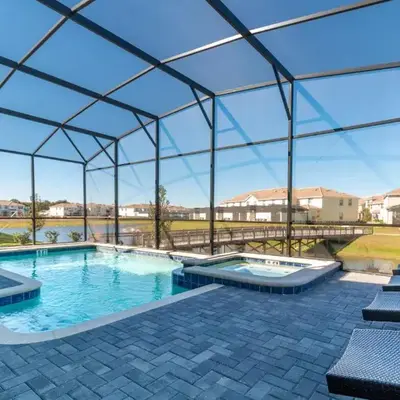 2957 FS - Luxury Oasis: 6BR Villa Pool Game