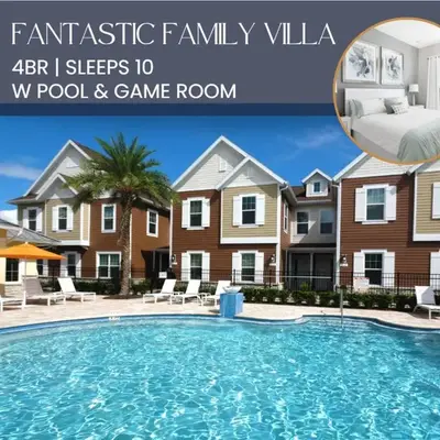5min Disney Fantastic Family Villa SMV113