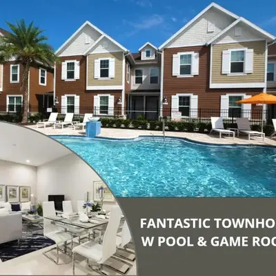 5min Disney Fantastic Townhome