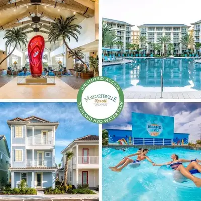 Ocean Waves Cottage Near Disney With Margaritaville Resort & Island H20 Waterpark Access - 2983La