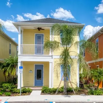 Sunny Yellow Cottage Near Disney With Margaritaville Resort & Island H2O Access - 3029Sp