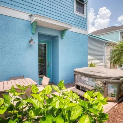 Sanderella Castle! Premium Cottage With Private Hot Tub Near Disney With Margaritaville Resort & Island H2O Access - 3037Sp