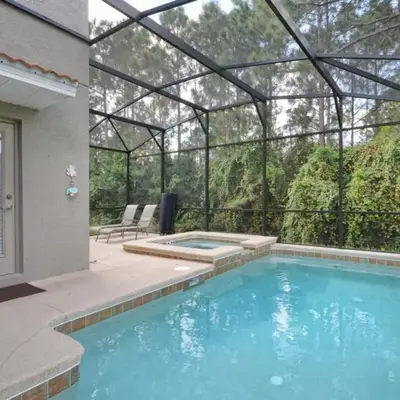 Pool Home With Privacy