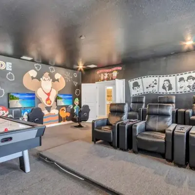 Storey Lake Resort 9 Bed Game Theater Room home