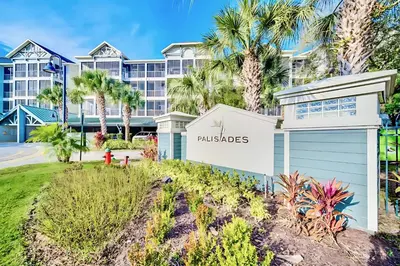 a view of the villas from the street at Stunning 3BR Near Disney - Pool in Orlando