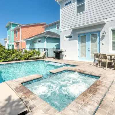 Refreshing Blue Cottage Near Disney With Margaritaville Resort & Island H20 Waterpark Access - 2942Sr