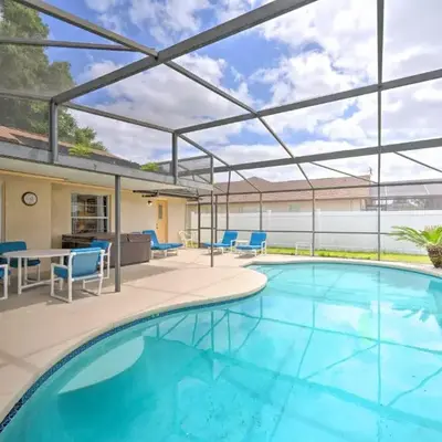 about 5 Mi to Theme Parks Kissimmee Home with Pool